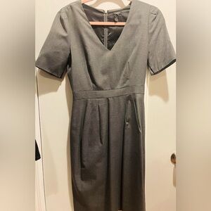 Jcrew gray dress great for the office!